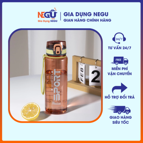 Bình đựng nước SPORT thể thao 650ml 5