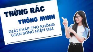thùng rác treo tường hiện đại