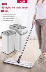 Giới thiệu về cây lau nhà thông minh 360 tự vắt